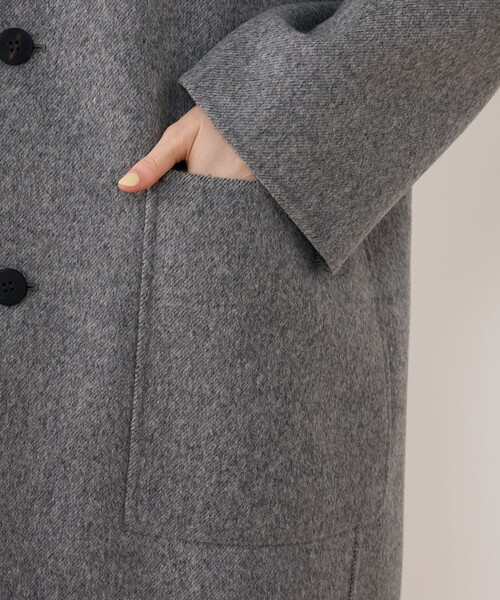 GALERIE VIE（ギャルリー ヴィー）の「ウールダブルフェイス キモノ