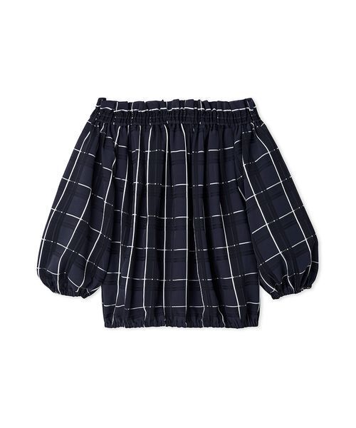 Mila Owen（ミラオーウェン）の「後リボンボリュームオフショルブラウス（シャツ/ブラウス・レディース・ブラック/ホワイト/キャメル・0/1）」の19枚目の写真