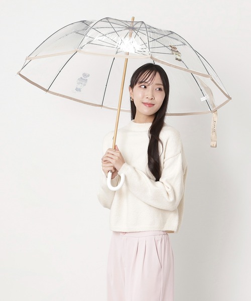 新品　ポロラルフローレン　雨傘　ビニール傘　ポロベア　ベージュ POLO RALPH LAUREN（ポロ ラルフ ローレン）の「ビニール傘 雨傘