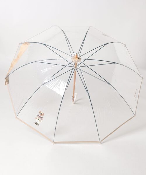 新品　ポロラルフローレン　雨傘　ビニール傘　ポロベア　ベージュ ビニール傘 雨傘 ポロベア ”SEASON BEAR”（長傘）｜POLO RALPH LAUREN