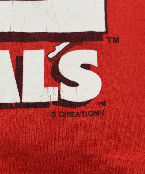 LABORATORY R（ラボラトリーアール）の「【USED】90’s Fruit of the Loom “UNIVERSITY OF LOUISVILLE” カレッジ Tシャツ（Tシャツ/カットソー・メンズ・レッド・LARGE）」の4枚目の写真