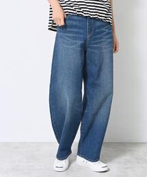 Dessin（デッサン）の「【洗える】デニムカーブパンツ（デニムパンツ・レディース）」