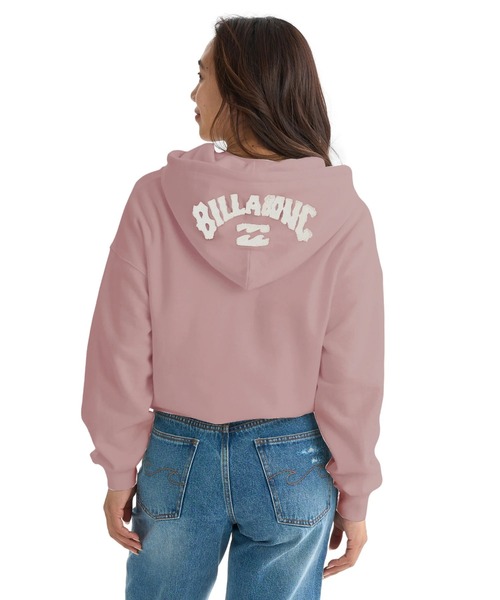 セール】BILLABONG レディース HOOD LOGO ZIP PARKA パーカー 【2025年