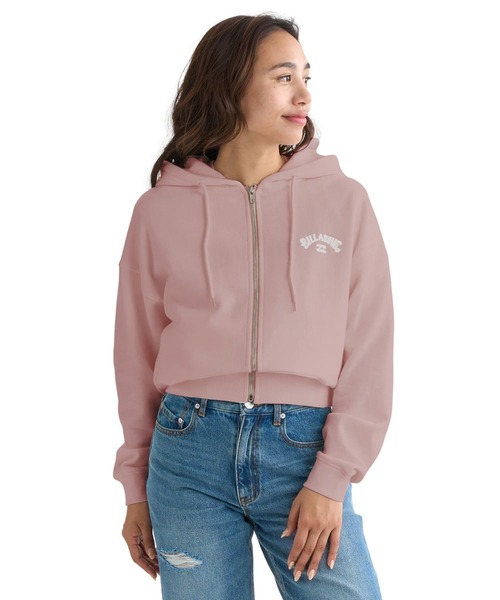 BILLABONG レディース HOOD LOGO ZIP PARKA パーカー 【2025年秋冬