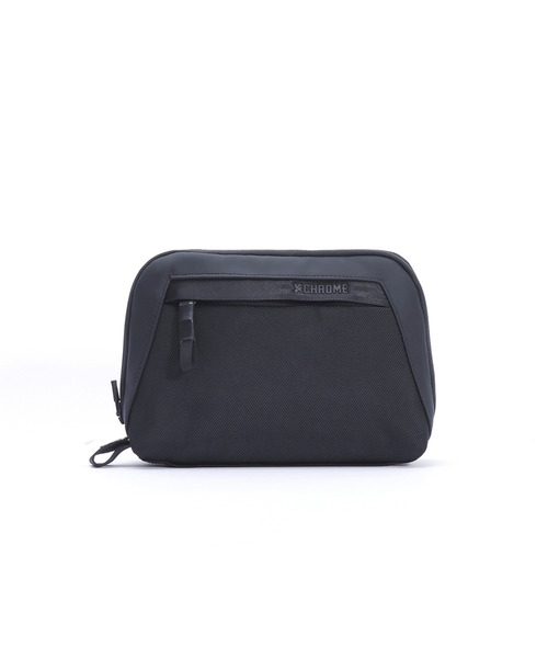CHROME（クローム）の「［ CHROME / クローム ］AXCEL CABLE POUCH BK_BLACK / アクセル ケーブルポーチ ブラック 耐水 ガジェットケース（ポーチ・メンズ・ブラック・FREE）」の13枚目の写真