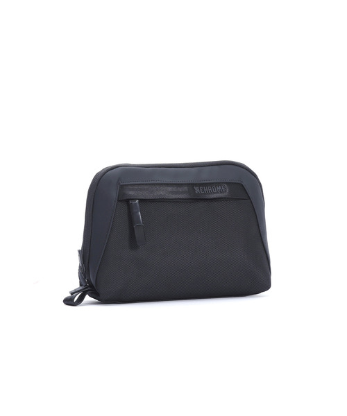 CHROME（クローム）の「［ CHROME / クローム ］AXCEL CABLE POUCH BK_BLACK / アクセル ケーブルポーチ ブラック 耐水 ガジェットケース（ポーチ・メンズ・ブラック・FREE）」の11枚目の写真