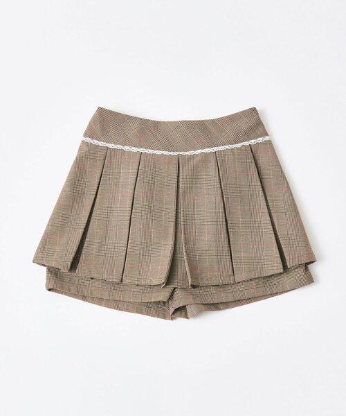 OLIVE des OLIVE（オリーブデオリーブ）の「プリーツスカパン（その他パンツ・レディース・ブラック/ブラウン系その他/トップグレー・FREE）」の15枚目の写真