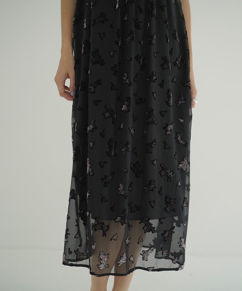 新品クラネ　CLANE FLOWER OPAL PUFF ONEPIECE FLOWER OPAL PUFF ONEPIECE（ワンピース）｜CLANE（クラネ）の