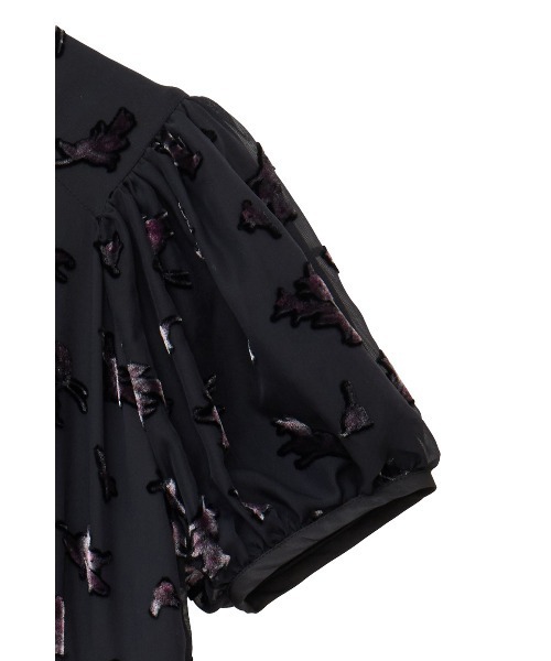 FLOWER OPAL PUFF ONEPIECE（ワンピース）｜CLANE（クラネ）の