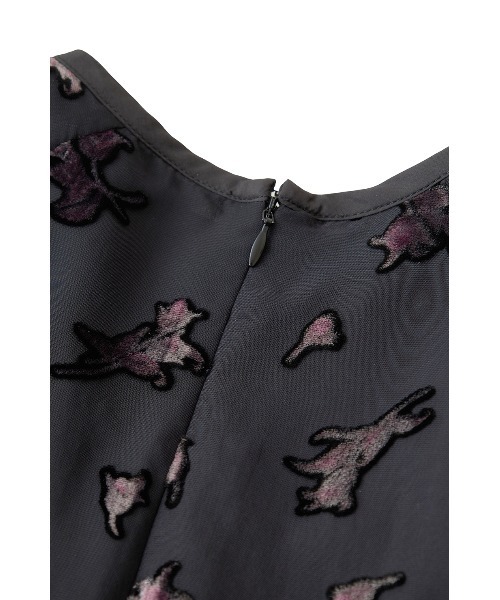 FLOWER OPAL PUFF ONEPIECE（ワンピース）｜CLANE（クラネ）の