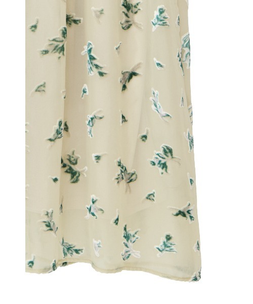 CLANE（クラネ）の「FLOWER OPAL PUFF ONEPIECE（ワンピース・レディース・ブラック・1/0）」の13枚目の写真