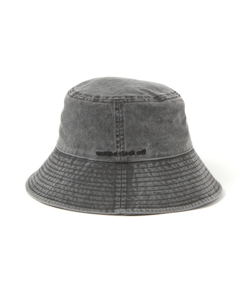 studio CLIP（スタディオクリップ）の「日よけウォッシュハット（ハット・レディース・ブラック/ベージュ・FREE）」の5枚目の写真