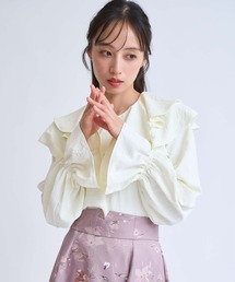 NOELA（ノエラ）の「フリルカラーブラウス（シャツ/ブラウス）」