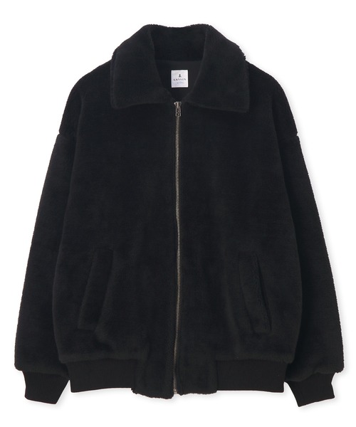 LANVIN en Bleu(ランバンオンブルー)の「軽量 オーバーサイズ ボアジャケット(ブルゾン・メンズ・ブラック/ネイビー・48/52/50)」の9枚目の写真