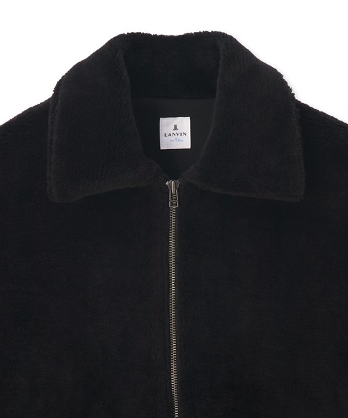 LANVIN en Bleu(ランバンオンブルー)の「軽量 オーバーサイズ ボアジャケット(ブルゾン・メンズ・ブラック/ネイビー・48/52/50)」の11枚目の写真