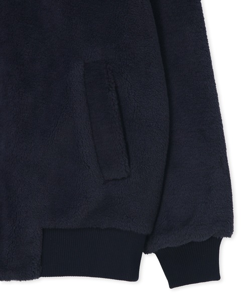 LANVIN en Bleu(ランバンオンブルー)の「軽量 オーバーサイズ ボアジャケット(ブルゾン・メンズ・ブラック/ネイビー・48/52/50)」の15枚目の写真