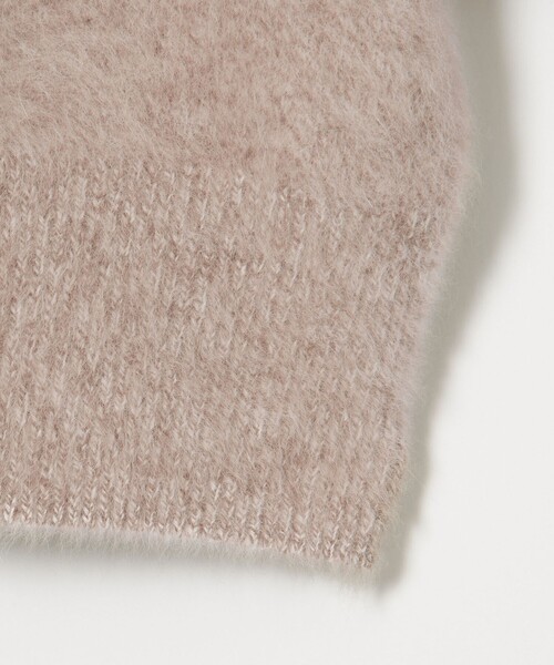 新品 UNITED ARROWS フォックスカシミヤ パフハーフスリーブニット UNITED ARROWS フォックスカシミヤ パフ ハーフスリーブ ニット