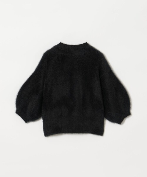 フォックスカシミヤ パフ ハーフスリーブ ニット（ニット/セーター