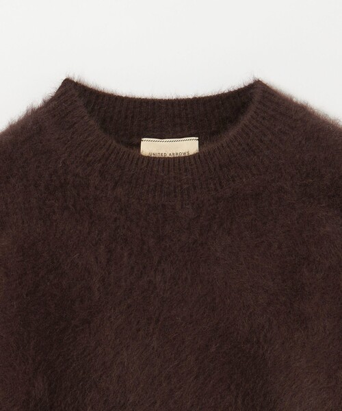 フォックスカシミヤ パフ ハーフスリーブ ニット（ニット/セーター