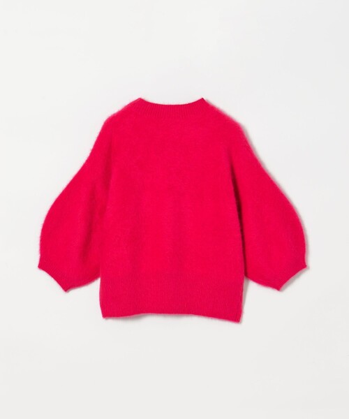 セール】フォックスカシミヤ パフ ハーフスリーブ ニット（ニット