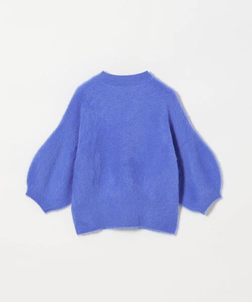 フォックスカシミヤ パフ ハーフスリーブ ニット（ニット/セーター