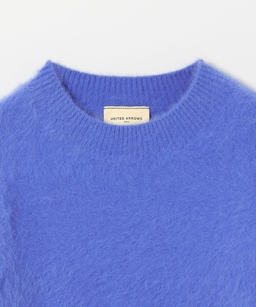 フォックスカシミヤ パフ ハーフスリーブ ニット フォックスカシミヤ パフ ハーフスリーブ ニット（ニット