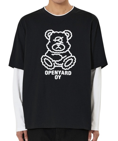OY（オーワイ）の「『OY/オーワイ』DOLLY LAYERED L/S TEE/ドリーレイヤード長袖Tシャツ（Tシャツ/カットソー・レディース・ホワイト/ブラック・FREE）」の15枚目の写真