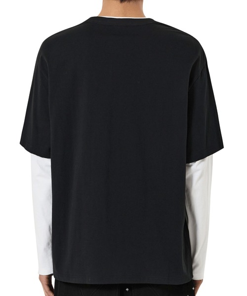 OY（オーワイ）の「『OY/オーワイ』DOLLY LAYERED L/S TEE/ドリーレイヤード長袖Tシャツ（Tシャツ/カットソー・レディース・ホワイト/ブラック・FREE）」の13枚目の写真