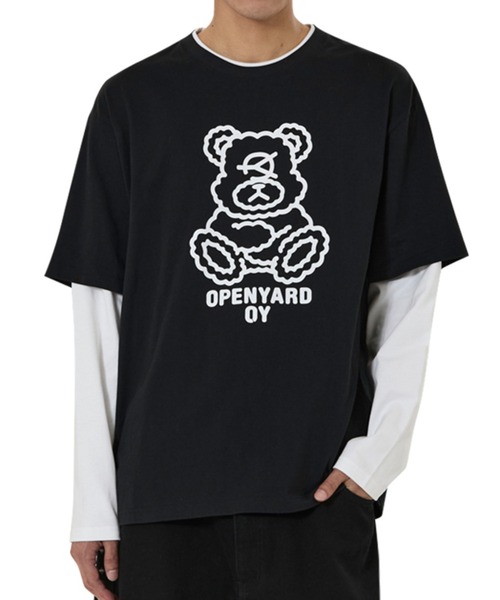 OY（オーワイ）の「『OY/オーワイ』DOLLY LAYERED L/S TEE/ドリーレイヤード長袖Tシャツ（Tシャツ/カットソー・レディース・ホワイト/ブラック・FREE）」の17枚目の写真