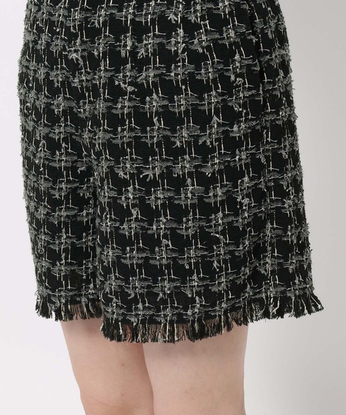 mysty woman（ミスティウーマン）の「【セットアップ着用可】ツイードショートパンツ 582500（その他パンツ・レディース・ブラック/ブラウン・FREE）」の17枚目の写真