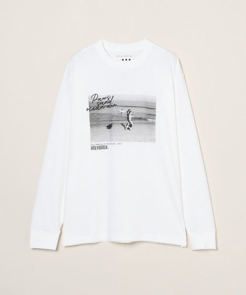 three dots（スリードッツ）の「【unisex】 アニバーサリー ロングスリーブT（Tシャツ/カットソー・レディース・ホワイト系その他/ブラック系その他/ブラック系その他3/ホワイト系その他3/ブラック系その他2/ホワイト系その他2・SMALL/MEDIUM/LARGE/X-SMALL）」の3枚目の写真