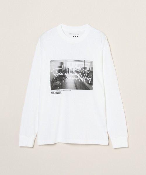 three dots（スリードッツ）の「【unisex】 アニバーサリー ロングスリーブT（Tシャツ/カットソー・レディース・ホワイト系その他/ブラック系その他/ブラック系その他3/ホワイト系その他3/ブラック系その他2/ホワイト系その他2・SMALL/MEDIUM/LARGE/X-SMALL）」の8枚目の写真