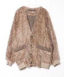 【my beautiful landlet】 SHAGGY BIG CARDIGAN