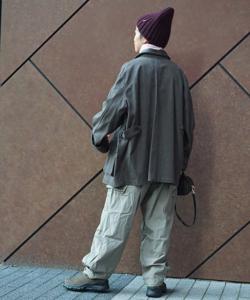 JOURNAL STANDARD LUXE（ジャーナルスタンダード　ラックス）の「ツイル カバーオール（ブルゾン・レディース・ブラウン/ブラック・FREE）」の15枚目の写真