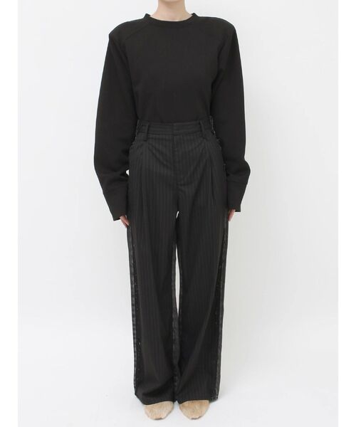 Htage（テージ）の「【Htage】ドッキングデニムパンツ（デニムパンツ・レディース・ブルー/ブラック・24inch/25inch/26inch）」の14枚目の写真