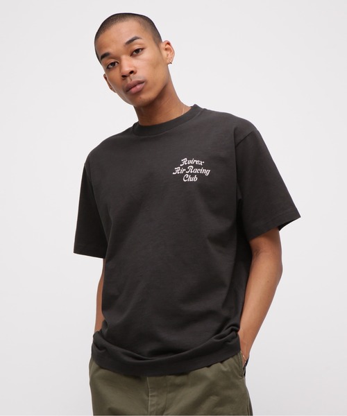 AVIREX(アヴィレックス)の「《A.A.R.C》GARAGE SLUB T-SHIRT / ガレージ スラブ 半袖Tシャツ / AVIREX / アヴィレックス(Tシャツ/カットソー・メンズ・ホワイト/レッド/ブラック・MEDIUM/LARGE/X-LARGE/XX-LARGE)」の8枚目の写真