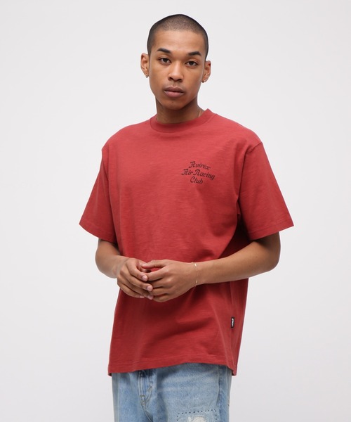 AVIREX(アヴィレックス)の「《A.A.R.C》GARAGE SLUB T-SHIRT / ガレージ スラブ 半袖Tシャツ / AVIREX / アヴィレックス(Tシャツ/カットソー・メンズ・ホワイト/レッド/ブラック・MEDIUM/LARGE/X-LARGE/XX-LARGE)」の13枚目の写真