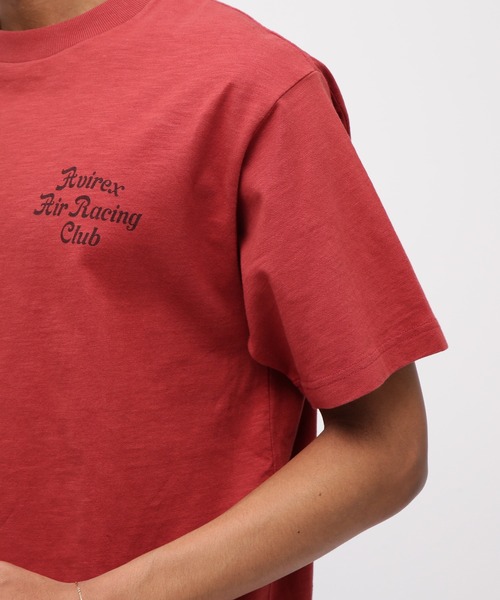 AVIREX(アヴィレックス)の「《A.A.R.C》GARAGE SLUB T-SHIRT / ガレージ スラブ 半袖Tシャツ / AVIREX / アヴィレックス(Tシャツ/カットソー・メンズ・ホワイト/レッド/ブラック・MEDIUM/LARGE/X-LARGE/XX-LARGE)」の20枚目の写真