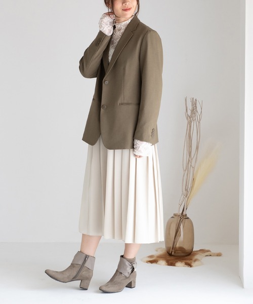 JELLY BEANS(ジェリービーンズ)の「ビジューアクセントターバンリボンショートブーツ(204-57119)JELLY BEANS(ジェリービーンズ)(ブーツ・レディース・ブラック系/ブラック/グレイッシュベージュ・S/M/L)」の22枚目の写真