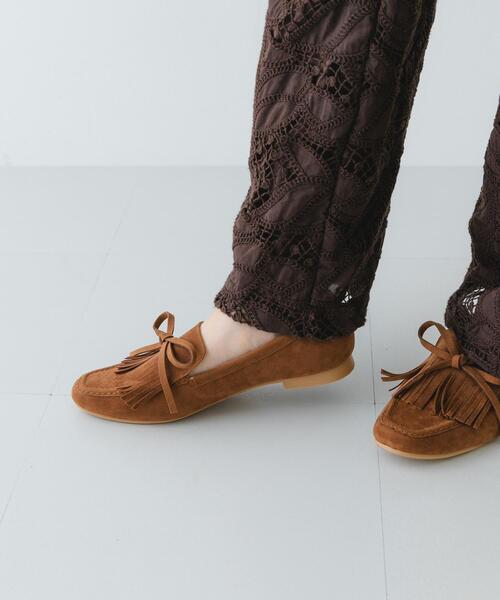 セール】リボンフリンジローファー（ローファー）｜RODE SKO（ロデスコ
