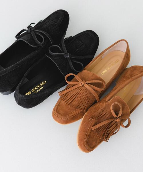 セール】リボンフリンジローファー（ローファー）｜RODE SKO（ロデスコ