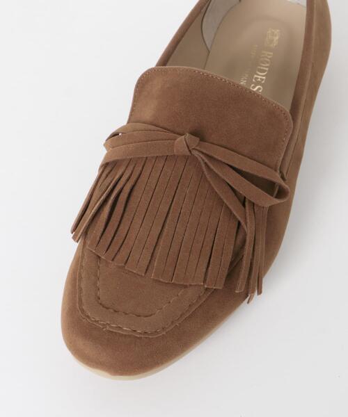 リボンフリンジローファー（ローファー）｜RODE SKO（ロデスコ）の