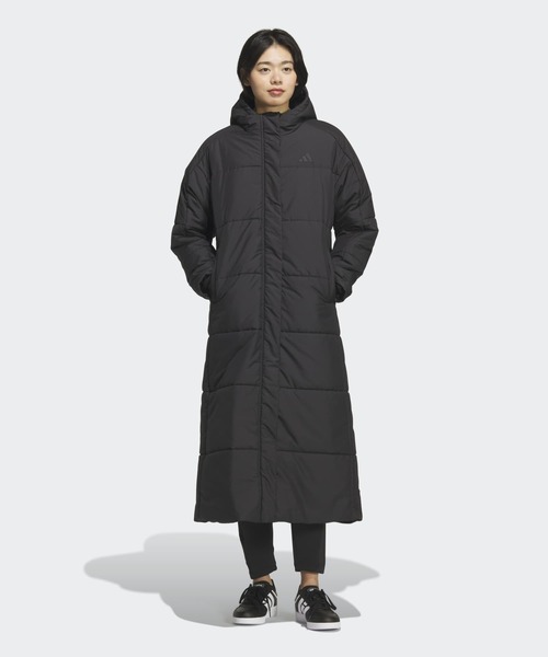 PADロングコート / アディダス adidas（ダウンジャケット/コート