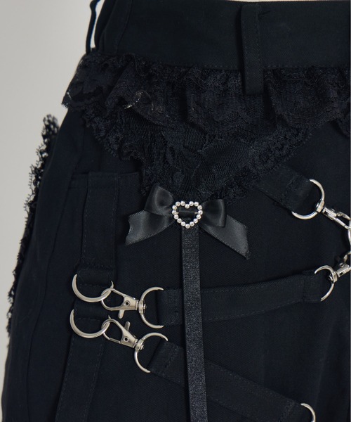 Garter & Harness lace mini skirt（スカート）｜AVENCHUMU