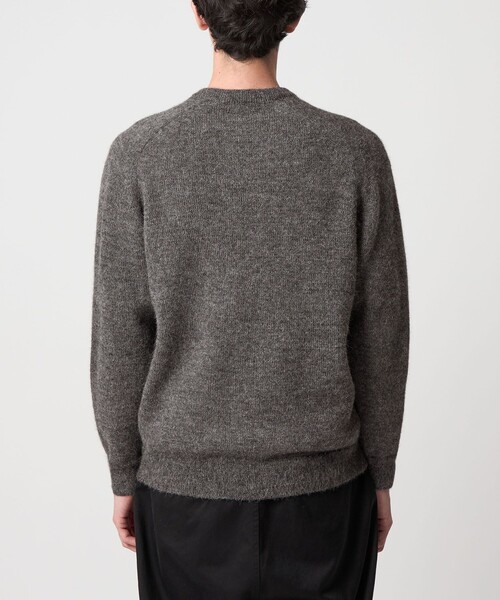 セール】＜Steven Alan＞ アルパカ サドルショルダー Vネック ニット