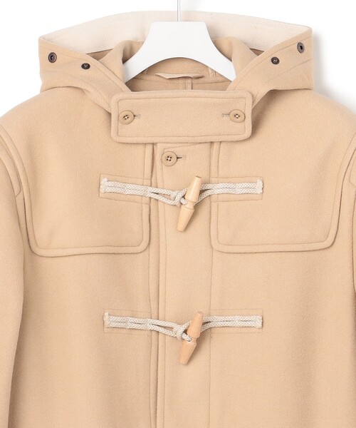 J.PRESS YORK STREET(ジェイプレスヨークストリート)の「【UNISEX】メルトン ダッフルコート(ダッフルコート・メンズ・ベージュ系/カーキ系/ネイビー系・SMALL/MEDIUM/LARGE)」の13枚目の写真