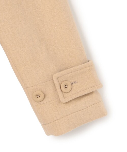 J.PRESS YORK STREET(ジェイプレスヨークストリート)の「【UNISEX】メルトン ダッフルコート(ダッフルコート・メンズ・ベージュ系/カーキ系/ネイビー系・SMALL/MEDIUM/LARGE)」の14枚目の写真