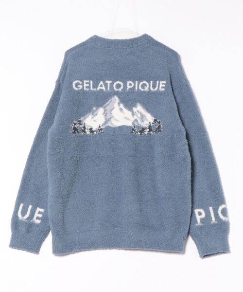 HOMME】パウダーフォレストベアジャガードプルオーバー（ルームウェア