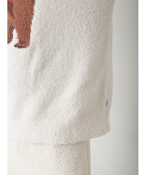 HOMME】パウダーフォレストベアジャガードプルオーバー（ルームウェア