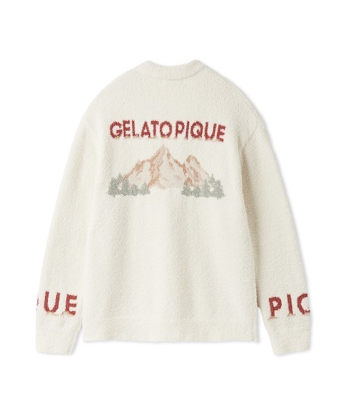 HOMME】パウダーフォレストベアジャガードプルオーバー（ルームウェア